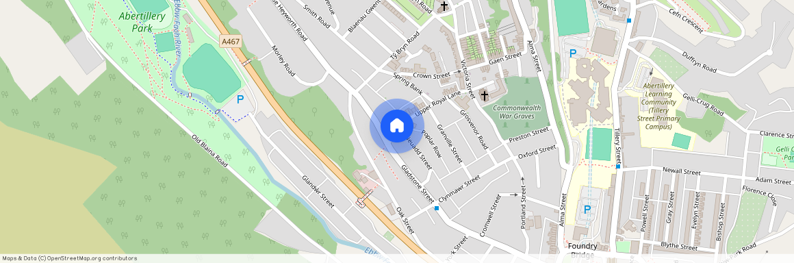 Lower Royal Lane, Abertillery, NP13