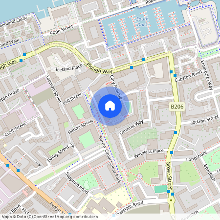 Whiting Way, Surrey Quays, SE16