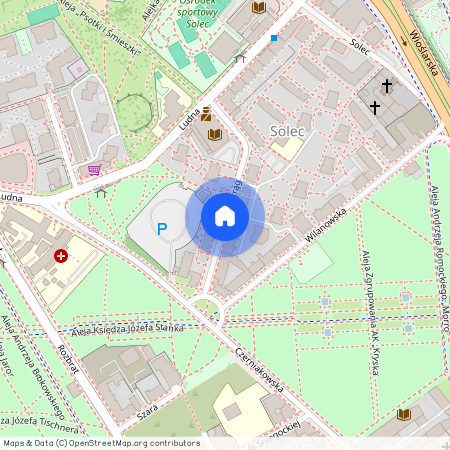 ul. Wilanowska, Solec, Śródmieście, Warszawa, mazowieckie