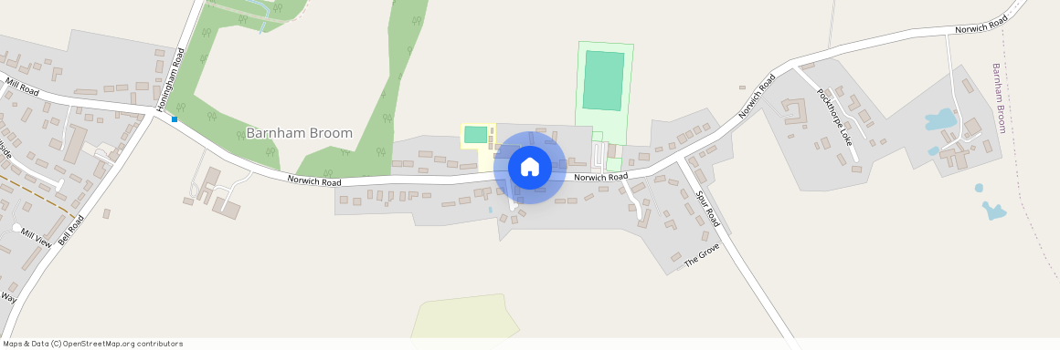 Honingham Road, Barnham Broom, NR9