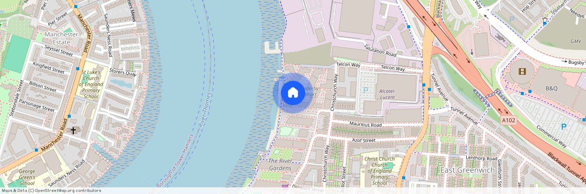 CABLE WALK, Greenwich, London, SE10