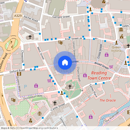Broad Street, Reading, Berkshire, RG1