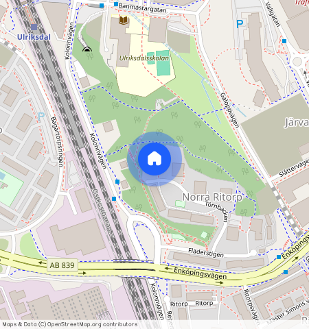 Törnbacken **, Ulriksdal