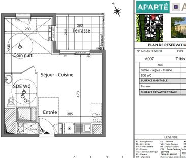 location Appartement T1 DE 31.57m² À SIX FOURS LES PLAGES - Photo 1
