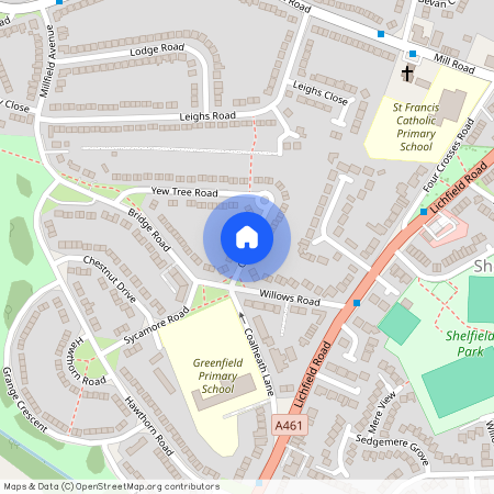 Oak Road, Shelfield, Walsall