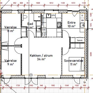 Moderne energivenlig 1-plans rækkehus på Skovvang - Photo 1