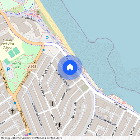 Seaviews Apartment, Promenade, Whitley Bay. * HOLIDAY LET APARTMENT *