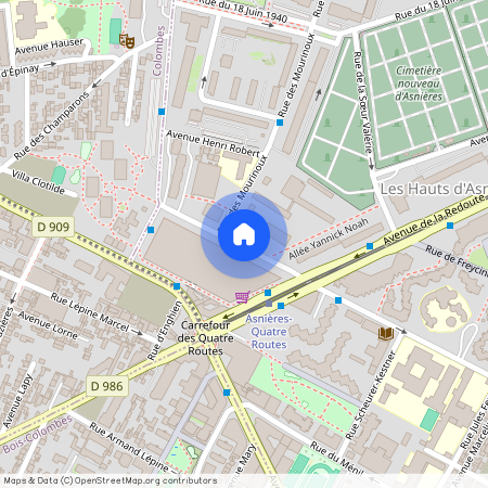 6 Rue Robert Lavergne, 92600 Asnières-sur-Seine, France