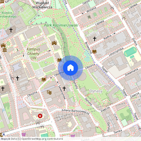 Powiśle, Oboźna, Warszawa