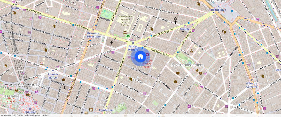 Rue au Maire, 75003, Paris