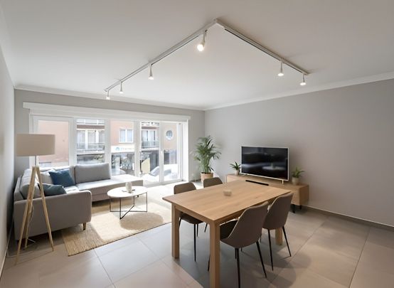 GERENOVEERD APPARTEMENT MET 2 SLAAPKAMERS, GARAGE EN TERRAS IN HET CENTRUM VAN EINZE - Foto 1