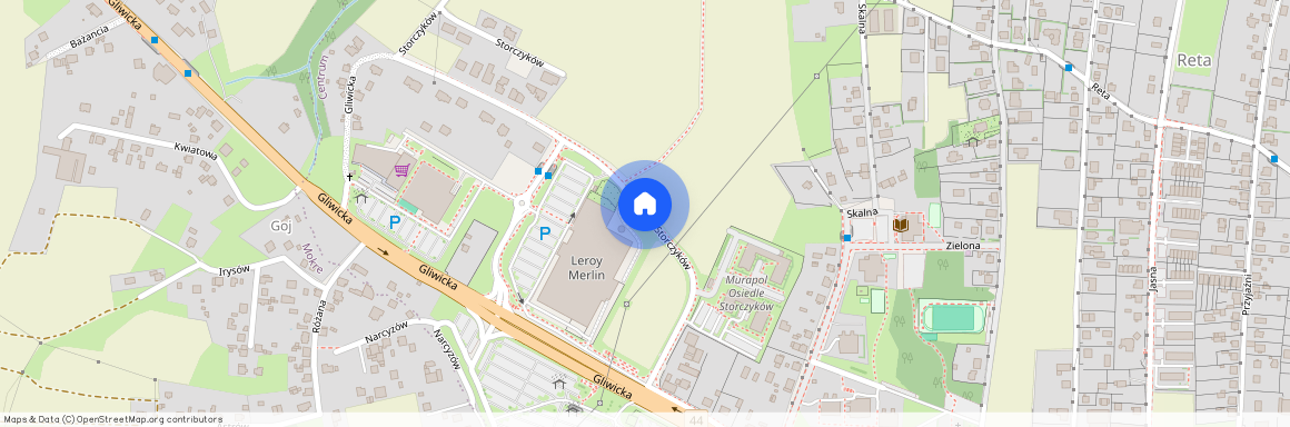 ul. Storczyków, Mikołów, mikołowski, śląskie