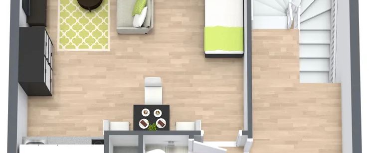 Helle, moderne Single-Wohnung in Bonn Beuel mit Einbauküche - Photo 1