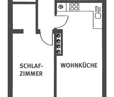 ZUHAUSE! Gemütliche, geförderte 2-Zimmerwohnung mit Balkon und Tiegaragenplatz in Bad Gastein! Mit hoher Wohnbeihilfe oder Mietzinsminderung - Photo 1