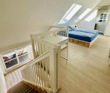 Rooftop Maisonette with Garage and Balcony furnsihed or unfirnished! - Photo 2