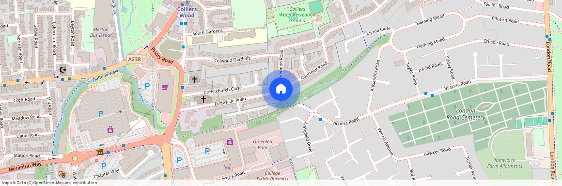 Fortescue Road, Colliers Wood SW19