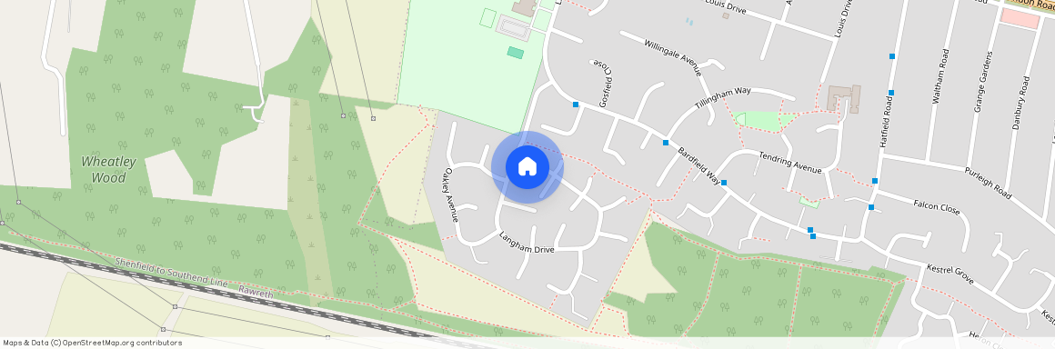 2 bed semi-detached house to rent in Langham Drive, Rayleigh, SS6