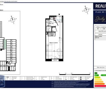 Appartement à louer 1 pièce 18m² - Photo 1
