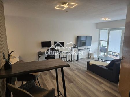 Uninahe, vollmöblierte, frisch sanierte Wohnung: Einziehen & Losarbeiten - Foto 2