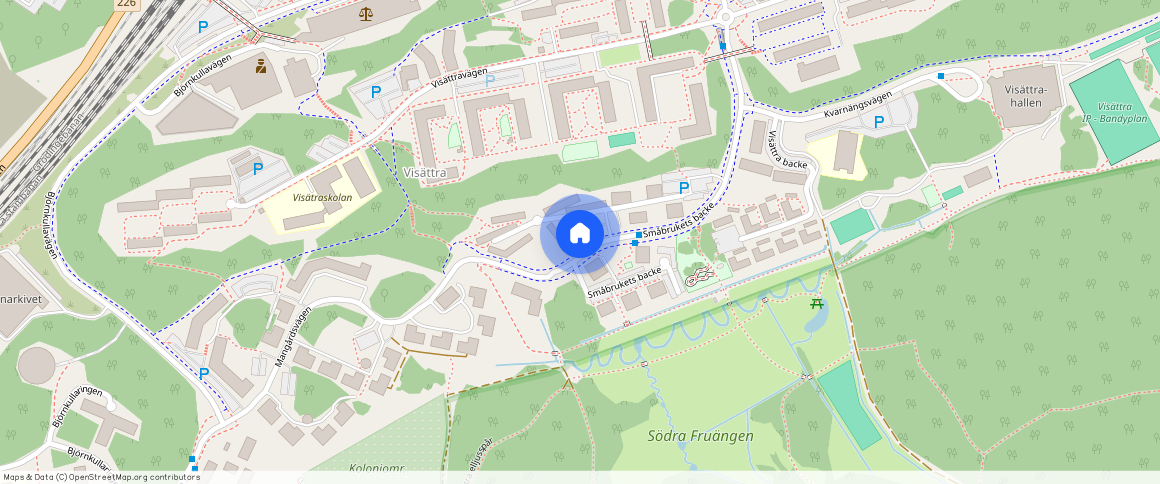 Flemingsberg, Huddinge, Stockholm, Småbrukets backe 68