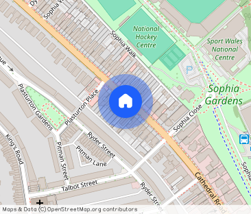 Front Room (Wagner), Flat 3, 55/57 Cathedral Road, Cardiff CF11 9HD - Photo 1