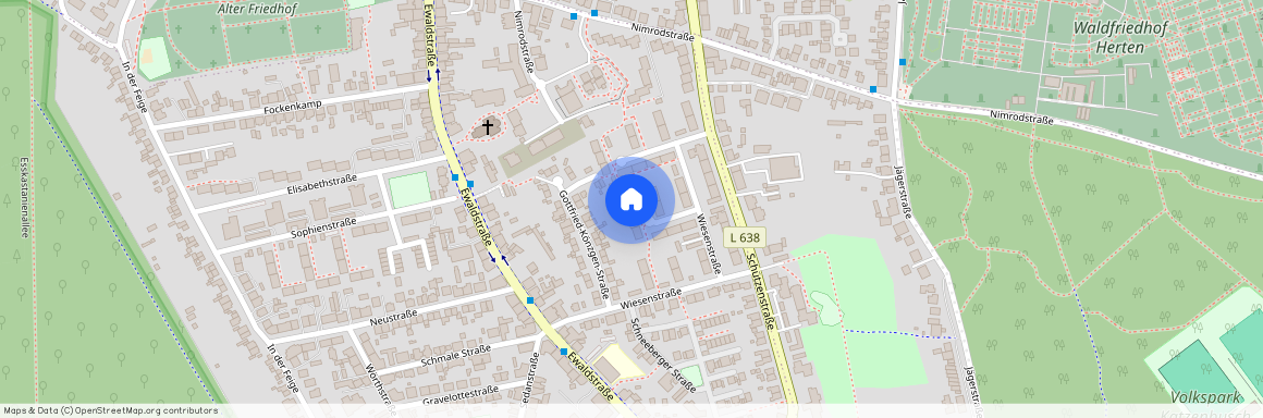 Hubertusstraße 14, 45699 Herten