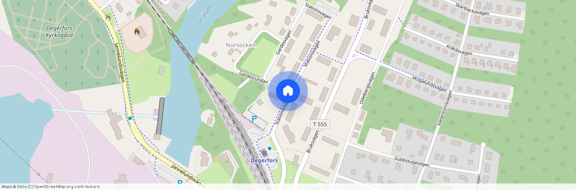 Stationsvägen, Degerfors