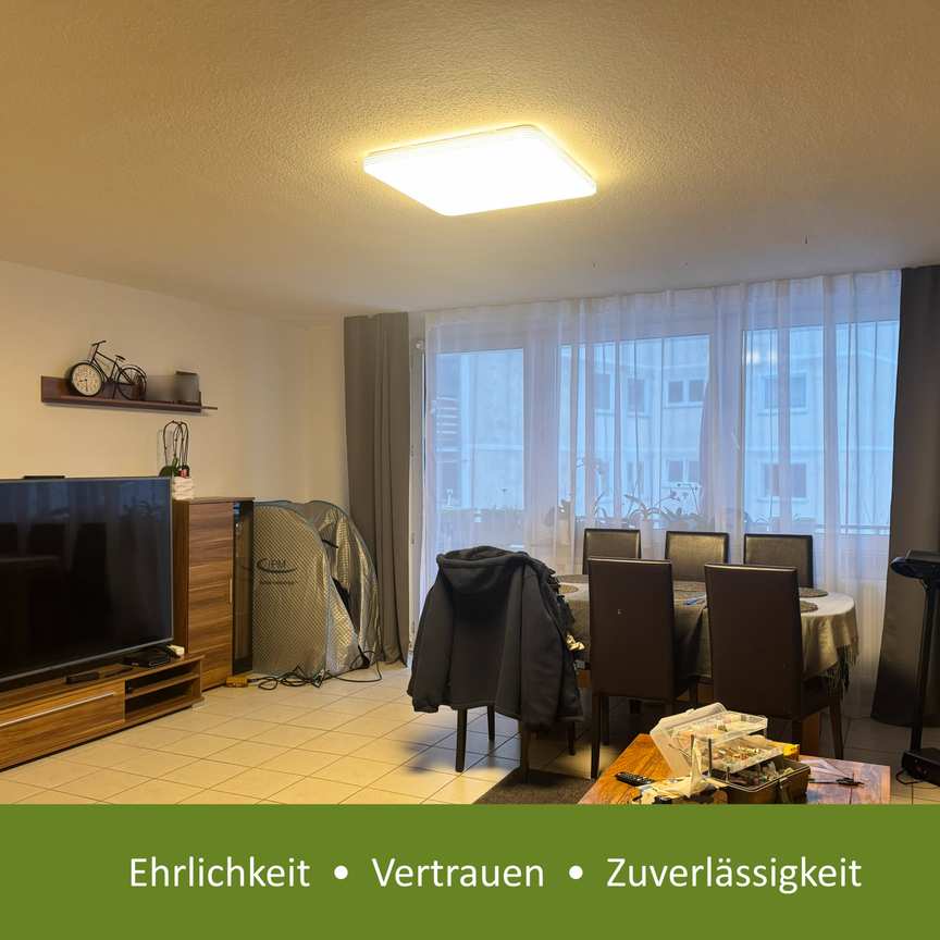 Großzügige 4-Zimmer-Wohnung mit Balkon und Garage in Bergneustadt-Hackenberg - Photo 1