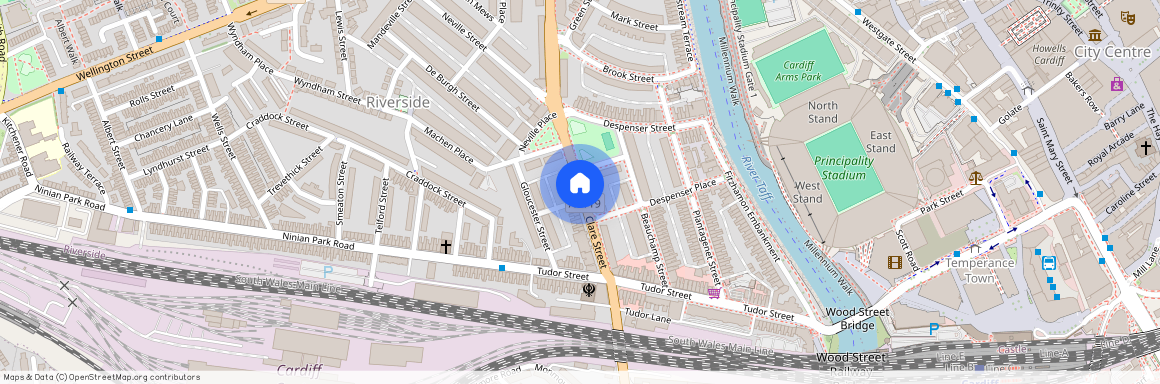 Flat 4, clare street