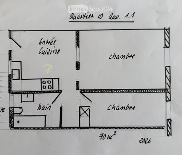 2.5 Zimmer, 70 m² - Photo 4