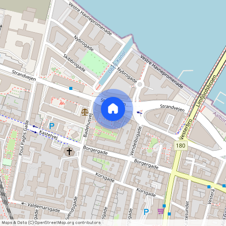 Strandvejen 15 D, 5. tv., 9000, Aalborg