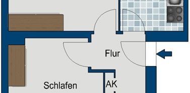 Schöne 2-Zimmer-Wohnung! - Photo 2