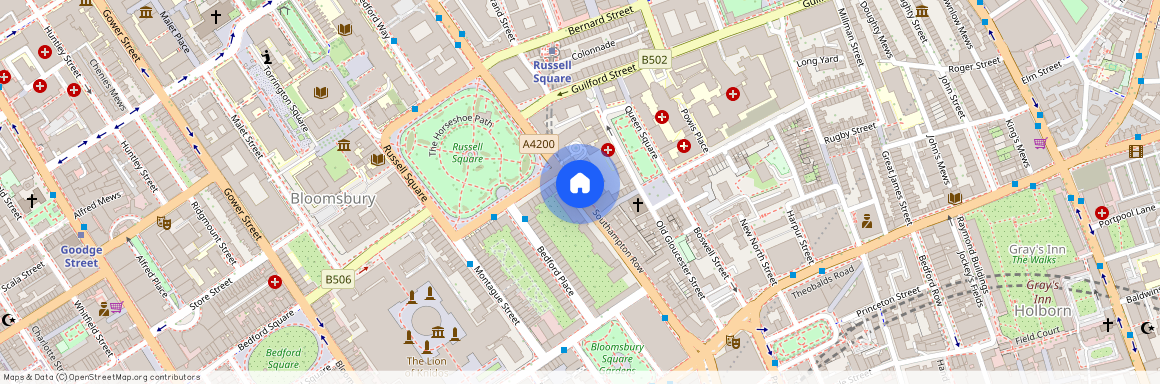 Cranfield House, Bloomsbury, WC1B