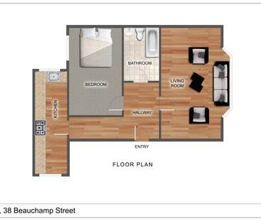Flat 1, 38 Beauchamp Street, Cardiff CF11 6AW - Photo 4
