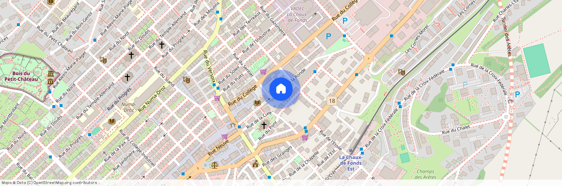 2300, La Chaux-de-Fonds, Ronde 20, 18