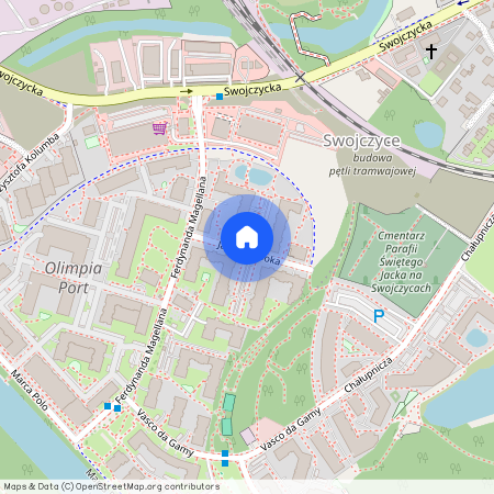 ul. Jamesa Cooka, Swojczyce, Psie Pole, Wrocław, dolnośląskie