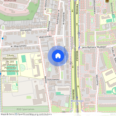 Warszawa, Mokotów, Głogowa