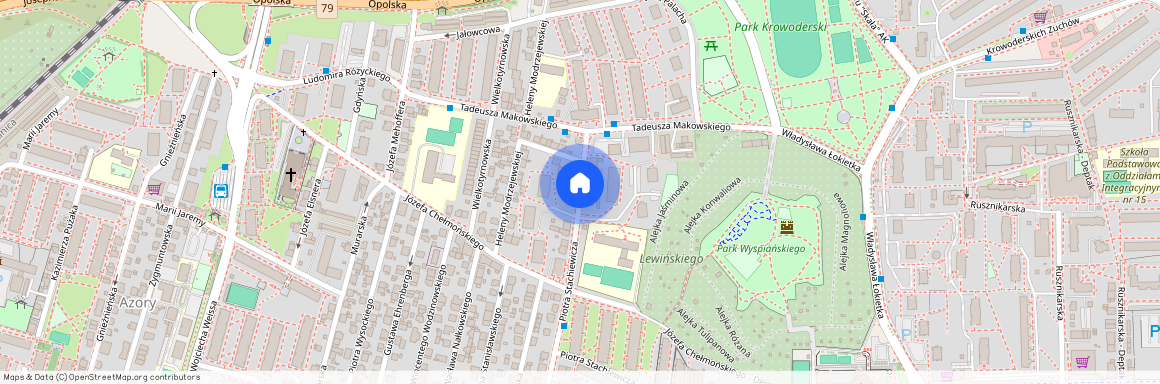 Mieszkanie Kraków, Krowodrza, Azory ul. Stachiewicza