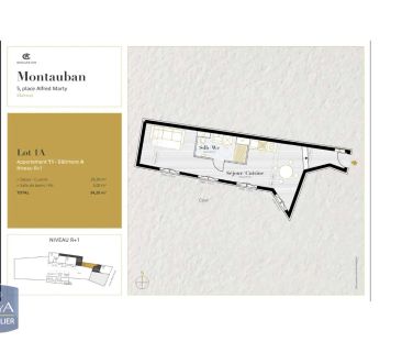 Appartement à louer 1 pièce 34.2m² - Photo 4