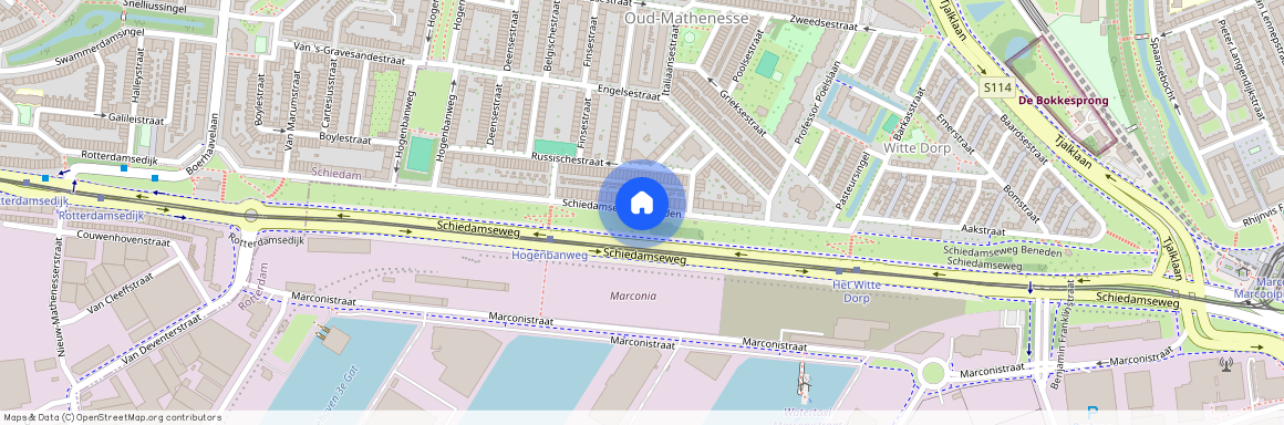 Oud Mathenesse, 3028 BP, Schiedamseweg Beneden, Rotterdam