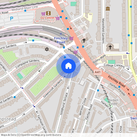 Heath Villas, Greencroft Gardens, London, NW6
