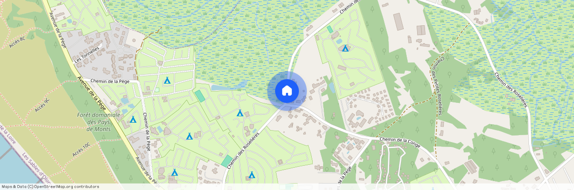 Chemin des Roselières, Saint-Hilaire-De-Riez