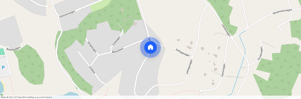 Stensnäsvägen, Åkersberga