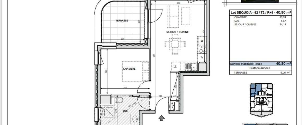 location Appartement T2 DE 40.8m² À STRASBOURG - Photo 1