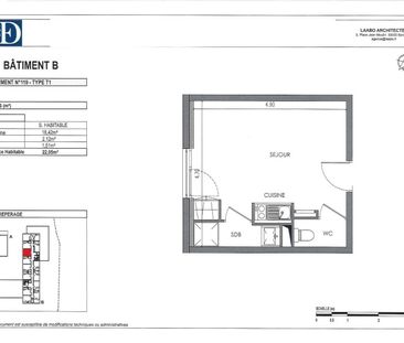 Location Appartement 1 pièce 22m² VILLENAVE D ORNON 33140 - Photo 5