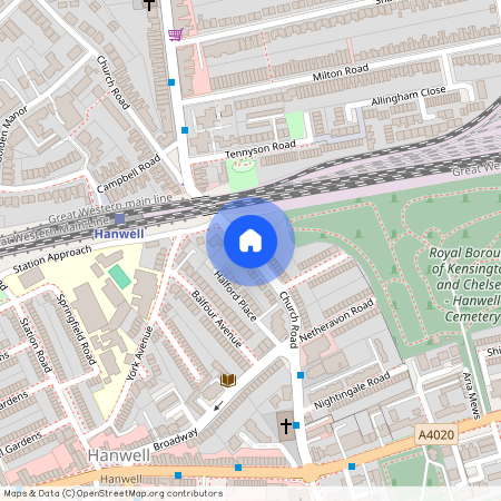 Church Road, Hanwell, London, W7