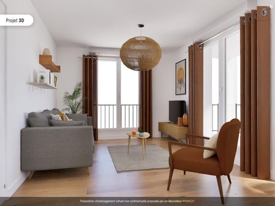 location Appartement T3 DE 64.6m² À BOBIGNY - Photo 1