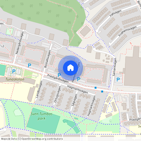 Boställsvägen 18, Tumba