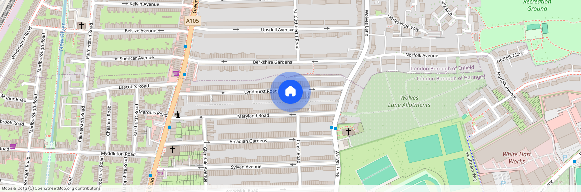 Lyndhurst Road, N22 5AU, London