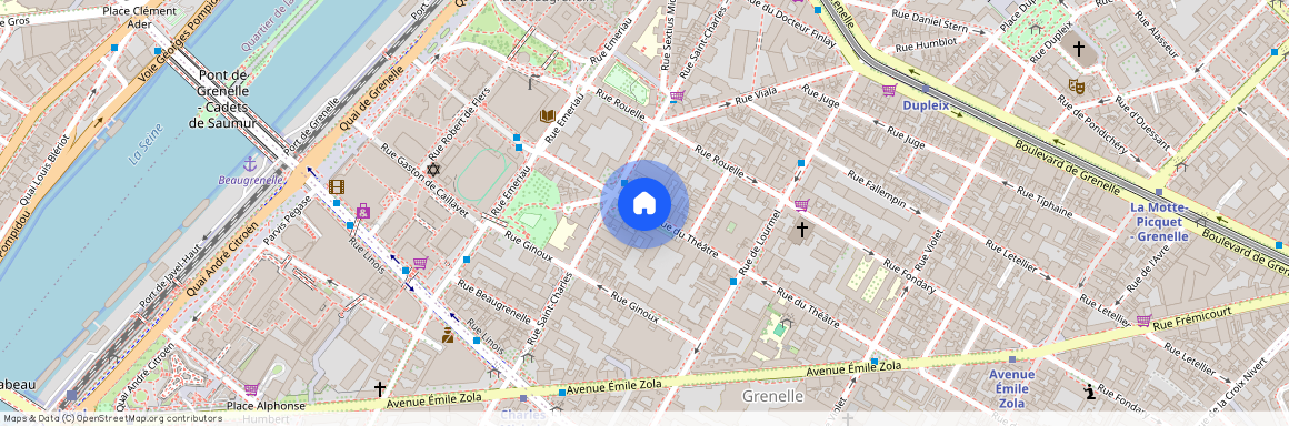 Appartement à louer rue du Théâtre, Paris 15ème